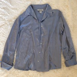 Alfani Silk Button down shirt